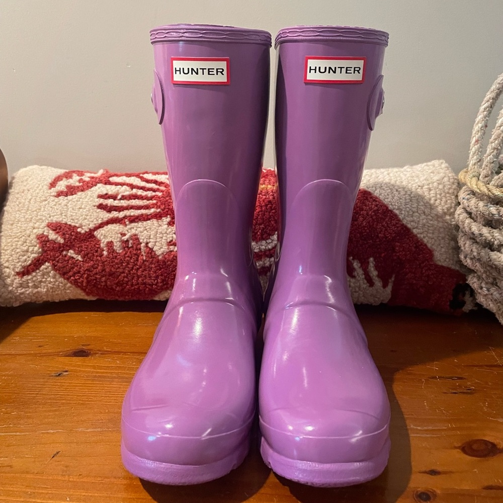 Hunter boots size 8